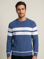 camilleboutique.de Adrián - Jersey Moderno con Máximo Confort – Azul