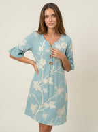 Medina Córdoba Luisa - Vestido Informal con Estampado Floral