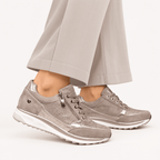 Paula | Zapatillas con cremallera lateral - Carmen Teruel