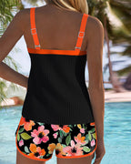 Marina Roca Regina | Tankini Elegante con Short Floral – photo 3