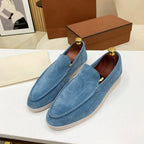 Marina Roca FEDERICO | Mocasines artesanos para hombre – Celeste – photo 5