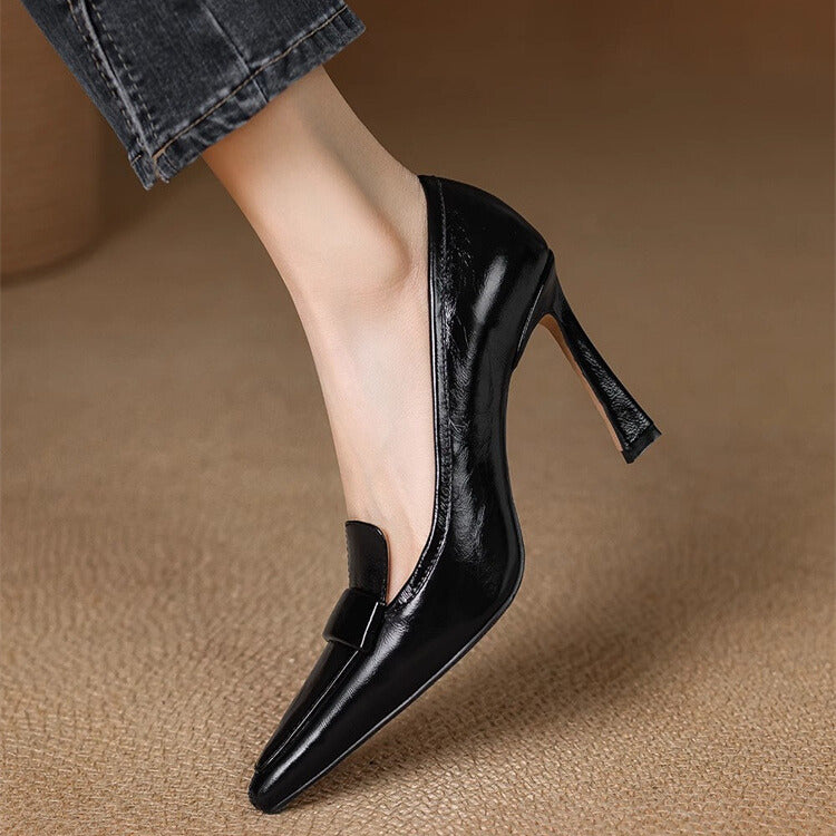 Marina Roca LENORA | Tacones lofaer con punta afilada – Negro – photo 7