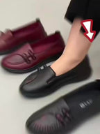Anamartinezmadrid Josefina | Mocasines Blandos con Medallón Floral y Lazada – photo 11