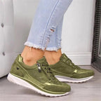 Camila Lopez Martina - Zapatos Cómodos con Cremallera – Verde – photo 3