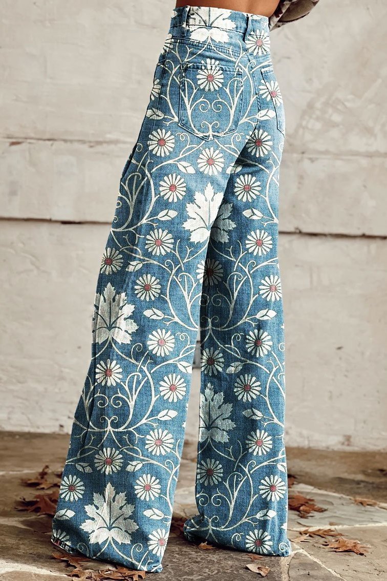 Marina Roca BELLANZA | Pantalones bohemios vintage – photo 4