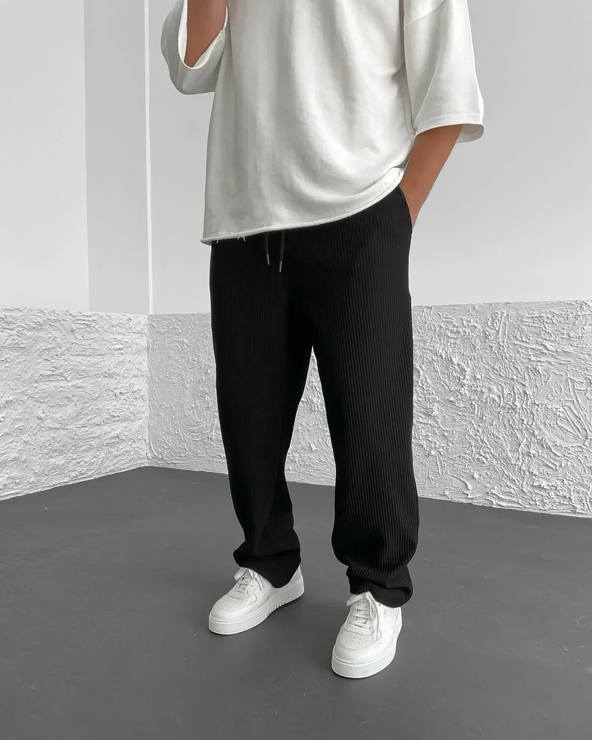 Marina Roca CHRISTOPHER | Pantalones de lujo para hombre – Negro – photo 12