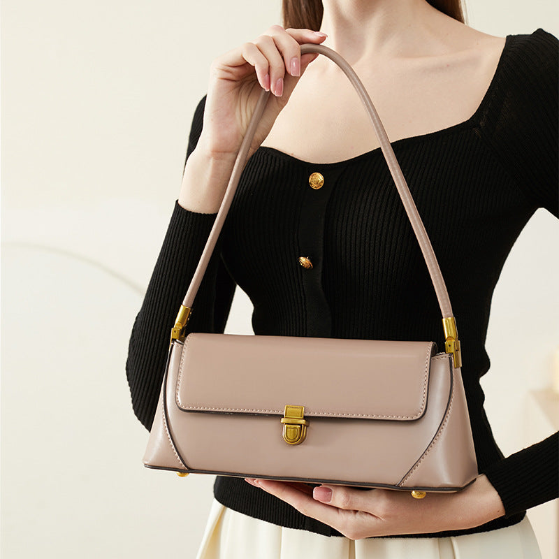 Marina Roca SERAFINA | BOLSO DE CUERO – Beige Clásico – photo 3