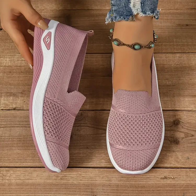 Anamartinezmadrid Cintia | Zapatillas Sin Cordones con Plataforma Amortiguada – Rosa – photo 10