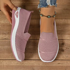 Anamartinezmadrid Cintia | Zapatillas Sin Cordones con Plataforma Amortiguada – Rosa – photo 10