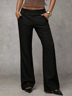 Marina Roca Duna™ | Pantalón Moderno de Corte Amplio – Negro – photo 2