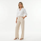 Marina Roca Beatriz - Blusa Fruncida con Escote en V