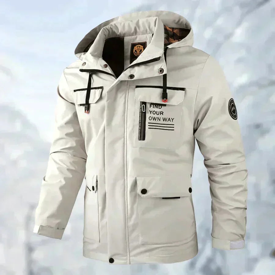 Marina Roca Dylan | Chaqueta Impermeable – Blanco – photo 2