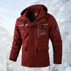 Marina Roca Dylan | Chaqueta Impermeable – Rojo – photo 11