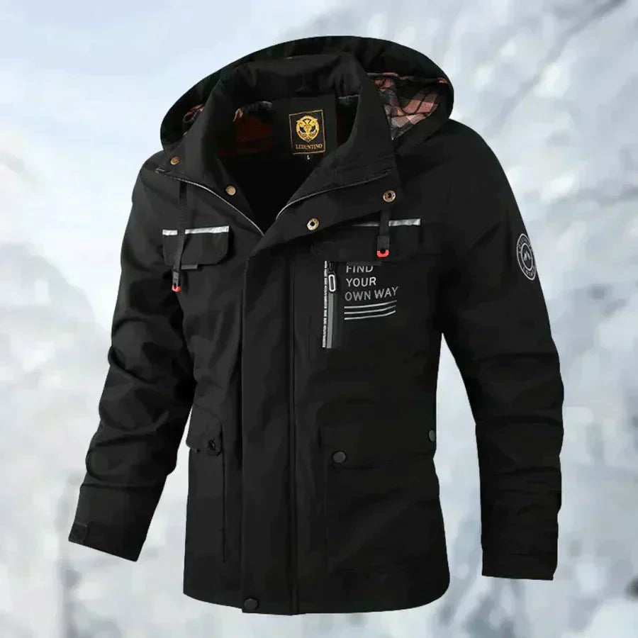 Marina Roca Dylan | Chaqueta Impermeable – Negro – photo 10