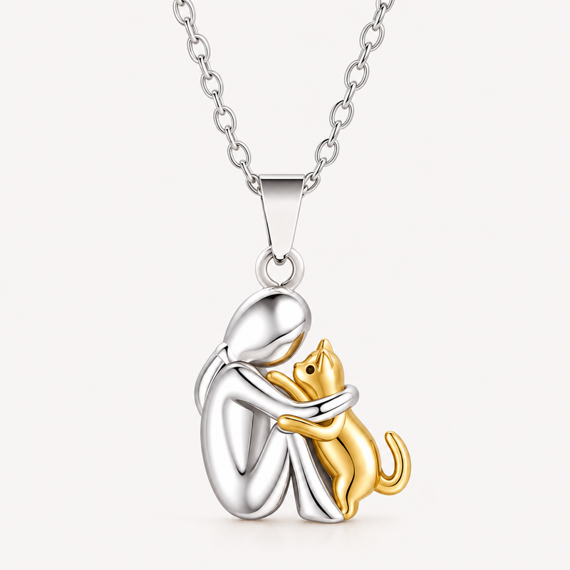 Alma | Colgante y pulsera abrazo con mascota