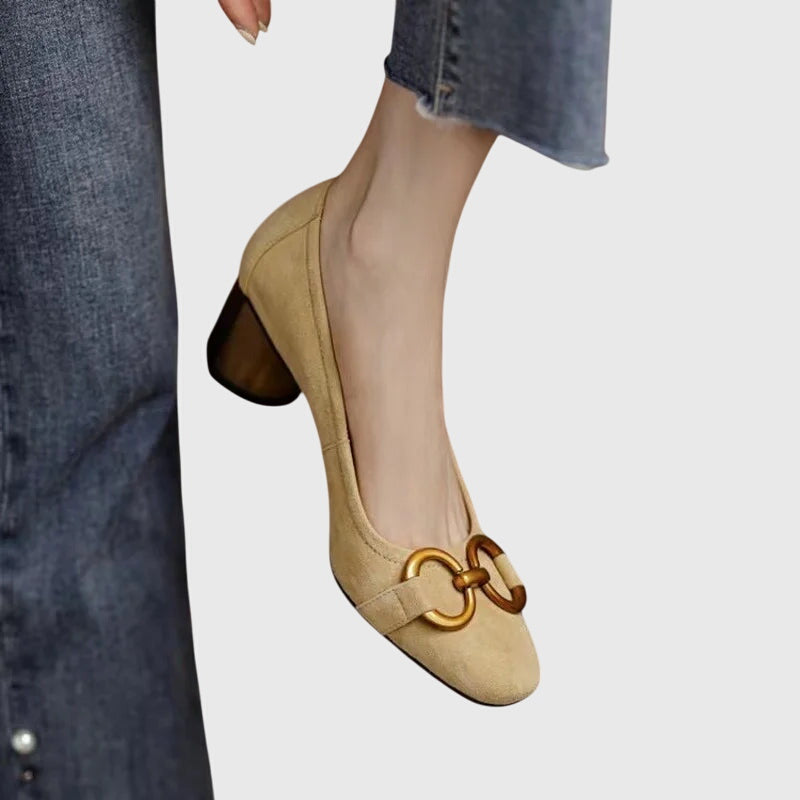 Marina Roca DOROTHY | Tacones altos elegantes y sofisticados – Caqui – photo 5