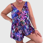Marina Roca Dahlia™ | Vestido de Baño Elegante – Violeta – photo 3