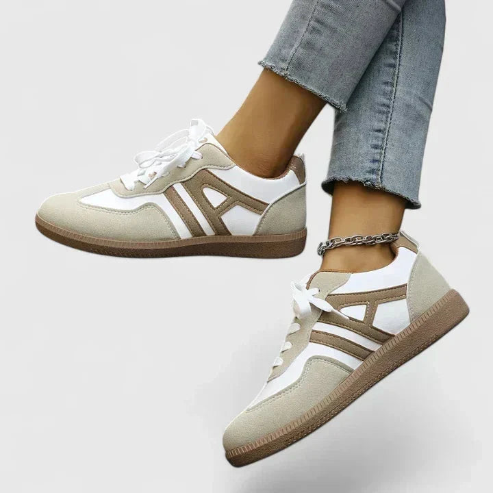 Anamartinezmadrid Berta | Zapatillas de Cordones con Encaje Floral