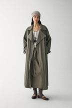 Anamartinezmadrid Elena | Trench Largo con Solapa Ancha – photo 4
