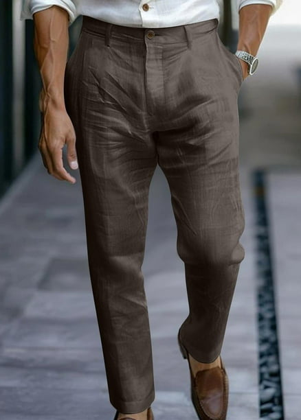 Marina Roca RICHARD | Pantalones elegantes ligeros – Marron – photo 7