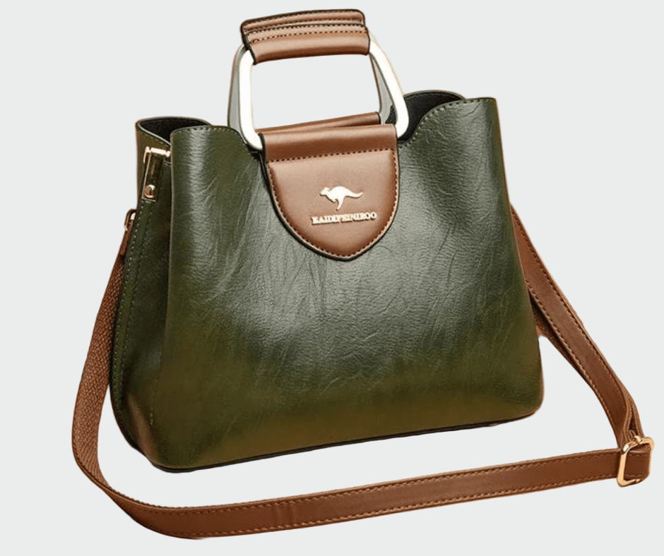 Marina Roca Bolso Siena de cuero atemporal – Jade – photo 4