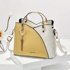 Anamartinezmadrid Elena | Bolso de Mano Mujer Asa Superior Dorada – Amarillo – photo 5