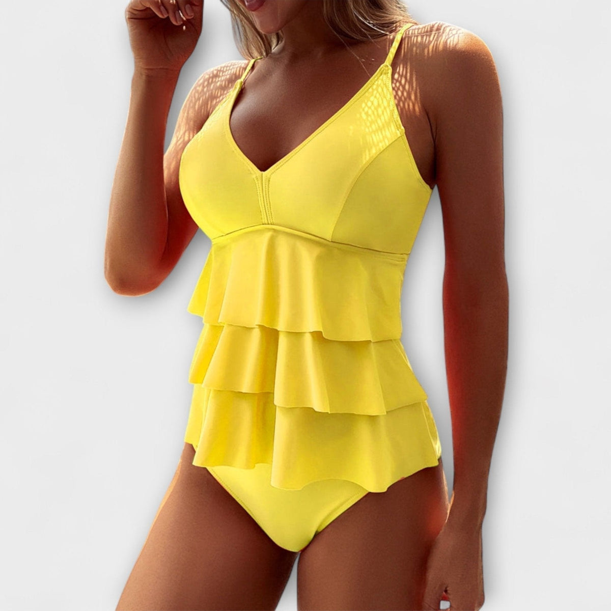 Marina Roca Estrellas - Trajes de baño elegantes – Amarillo – photo 2