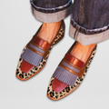 Anamartinezmadrid Reina | Mocasines de Acabado Brillante – Marrón