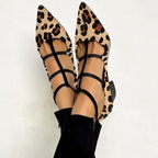 Anamartinezmadrid Francisca | Zapatos con Tacón y Correa de Leopardo