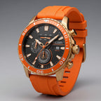 Marina Roca Reloj Chrono Ranger 44mm – Naranja – photo 4