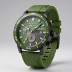 Marina Roca Reloj Chrono Ranger 44mm – Verde Militar