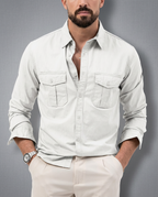Marina Roca Camisa Bedford Blanco – photo 3