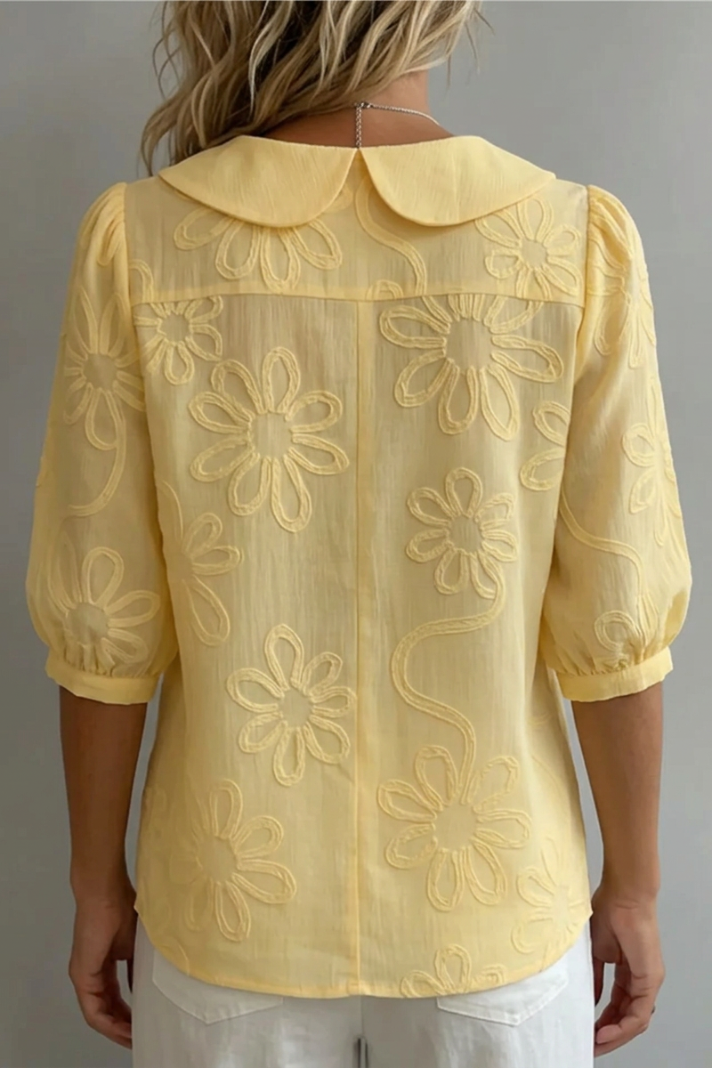 Marina Roca Elegante blusa floral – photo 4