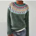 Anamartinezmadrid Sol | Jersey de Punto Suave Estilo Vintage
