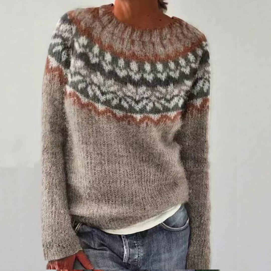 Anamartinezmadrid Tamara | Jersey de Punto Jacquard de Invierno