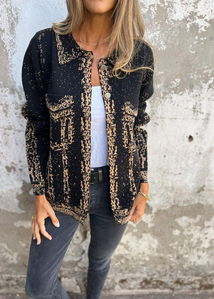 Marina Roca VENTRA | Chaqueta de diseño – Negro – photo 3