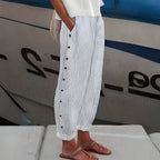 Marina Roca Ellen | Pantalones de Lino – Gris – photo 4