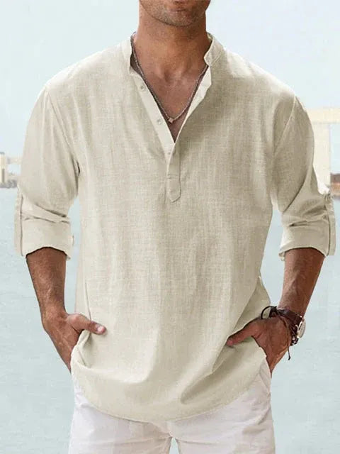 Marina Roca Leo - camisa transpirable – Beige – photo 8