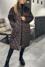 Marina Roca VALENTINA | Abrigo acolchado reversible de leopardo – photo 9