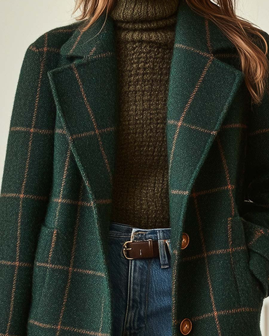Marina Roca CAMILA | Abrigo estampado de temporada – photo 6