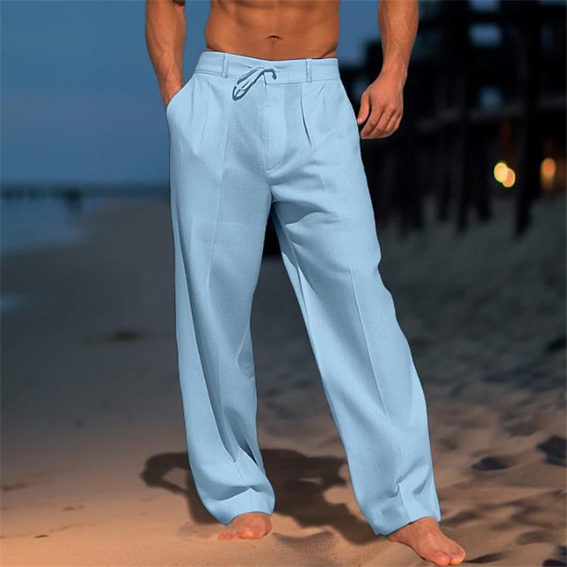 Marina Roca MASSIMO | Pantalón de ancho – Azul – photo 5