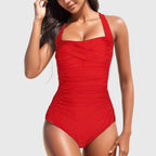 Marina Roca Lina - Traje de Baño de Una Pieza – Rojo – photo 10