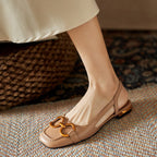Anamartinezmadrid Macarena | Sandalias Planas Slingback Mujer Hebilla – photo 10