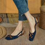Anamartinezmadrid Macarena | Sandalias Planas Slingback Mujer Hebilla – photo 2