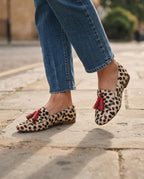 Anamartinezmadrid Hortensia | Mocasines de Lunares con Borlas Rojas – photo 3
