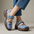 Marina Roca VERA™ | Zapatillas de Confort con Suela Elevada – Azul – photo 2