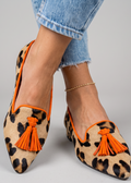 Anamartinezmadrid Fátima | Bailarinas de Punta Fina sin Cierre – Leopardo Naranja