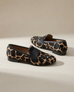 Anamartinezmadrid Zoe | Mocasines con Estampado de Jirafa en Albaricoque – photo 3