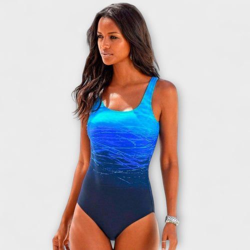 Marina Roca Bañador deportivo de una pieza – Azul