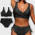 Marina Roca Moni - Conjunto de Bikini Estilo 2 Piezas – Negro – photo 2